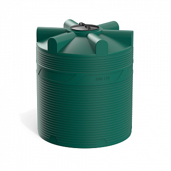 Анонс - Емкость V 3000 литров цвет зеленый