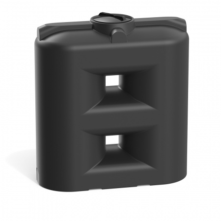 Бак пластиковый прямоугольный SL 2000 литров черный фото 2