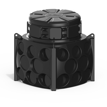 Колодец КН 1000 H1000 с крышкой D 780 мм фото в стандарт