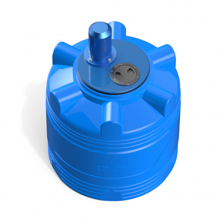 Емкость V 200 литров с пропеллерной мешалкой фото 5