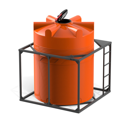 Кассета одинарная с емкостью V 6000 КАС - с открытой крышкой