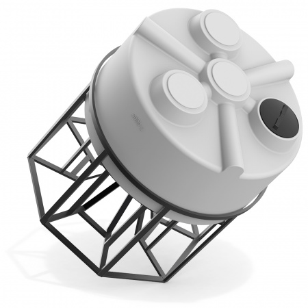 КV 3000 литров с обрешеткой фото 2 наклон