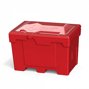 Анонс - Красный ящик без дозатора 500 литров