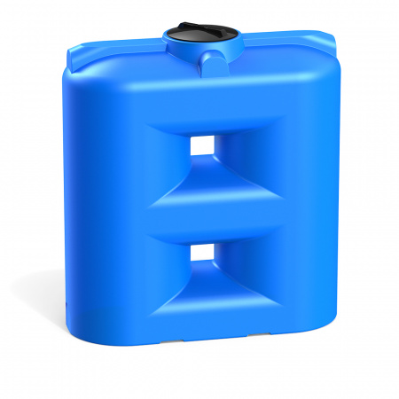 Бак пластиковый прямоугольный SL 2000 литров синий фото 1