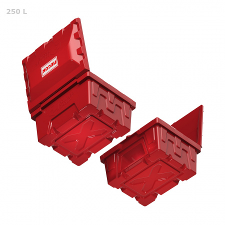 Ящик для песка 250 л с дозатором вид снизу 2 шт  фото 1