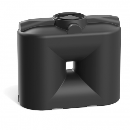 Бак пластиковый S 500 литров черный фото 2