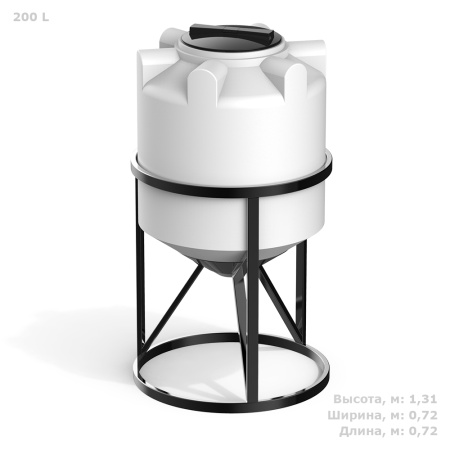 К 200 литров с обрешеткой фото с габаритами 