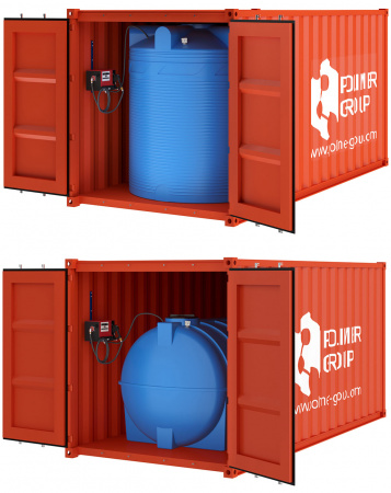 Азс контейнерного типа