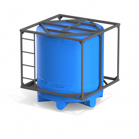 Кассета одинарная с емкостью V 5000 вид вверх дном