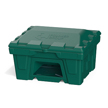 Зеленый ящик 250 литров с дозатором