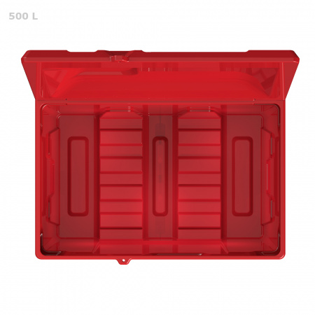 Ящик для соли, реагентов 500 литров - вид сверху