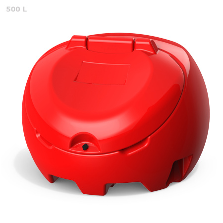 Замок на ящике - вид стандарт 02