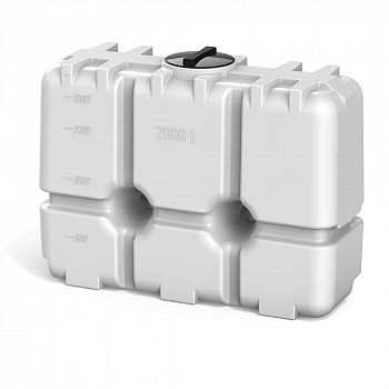 Анонс Бак R 2000 литров цвет белый