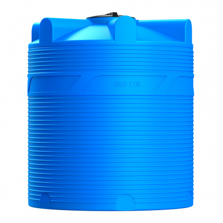 Емкость V 3000 литров вид сбоку