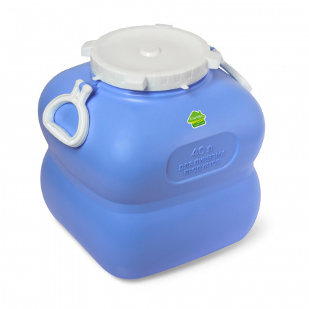 Бидон (фляга) 40 литров цвет сиреневый фото 2