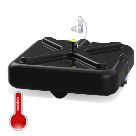 Бак душевой «РОСА» 250 литров с уровнемером и подогревом фото 4