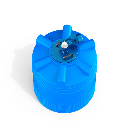 Емкость V 500 литров с мешалкой для вязких жидкостей фото 2