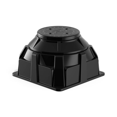 Колодец КОД 2 H600 с крышкой D 560 мм - фото 2