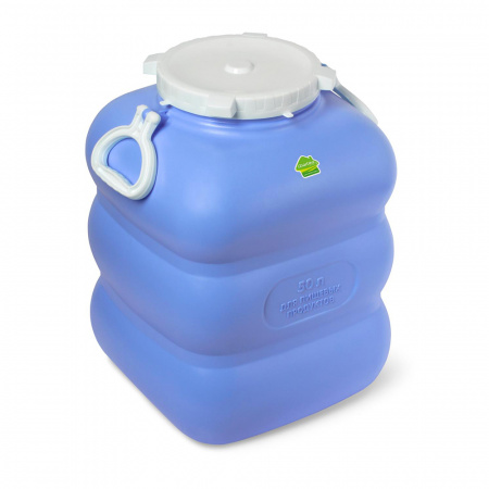 Бидон (фляга) 50 литров цвет сиреневый фото 2