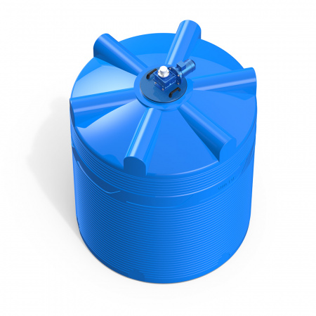 Емкость V 5000 литров с лопастной мешалкой фото 5