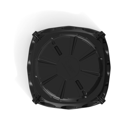 Колодец КН 1000x1000 H1000 с крышкой D780 мм вид сверху