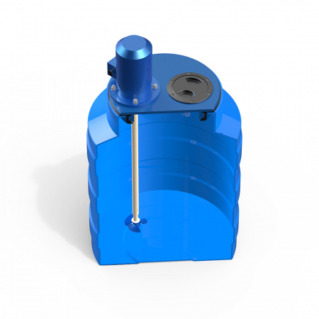 Емкость V 100 литров с пропеллерной мешалкой - фото 2