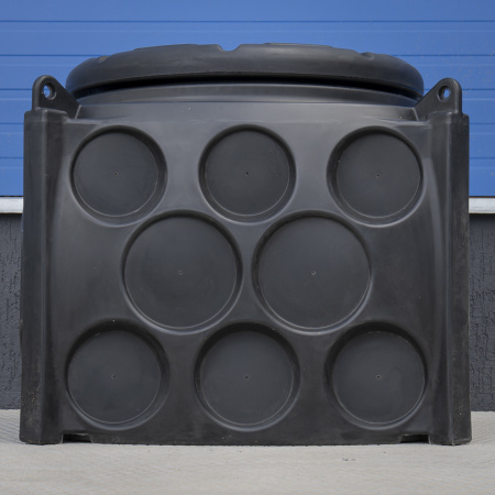 Колодец КН 1000x1000 H800 с крышкой D780 мм фото 2