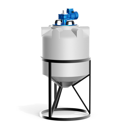 Емкость K 200 литров с мешалкой для вязких жидкостей фото 1