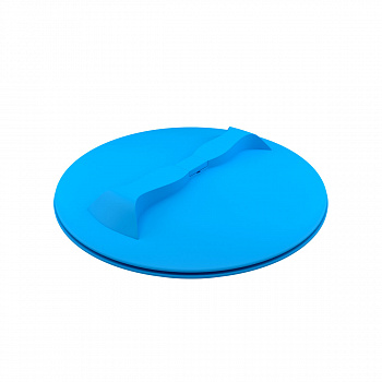 Крышка с дыхательным клапаном 350мм (синяя)